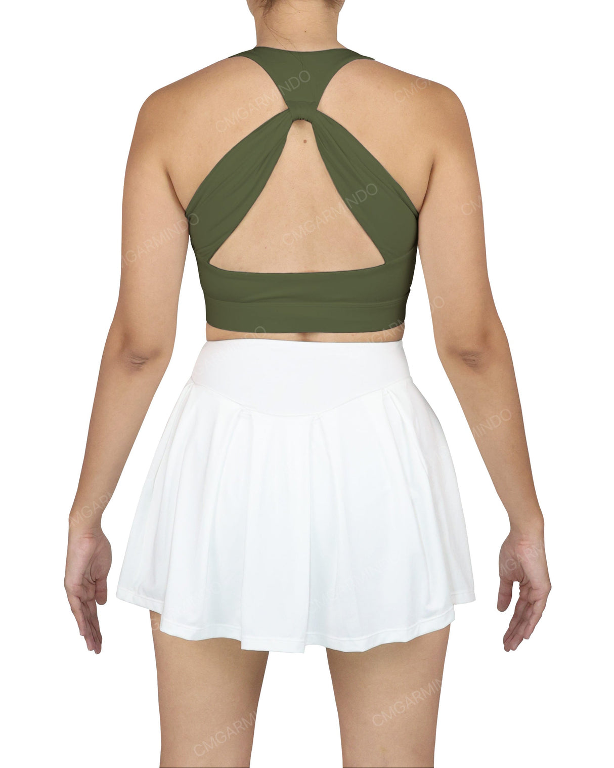 Crew Neck Crop Top