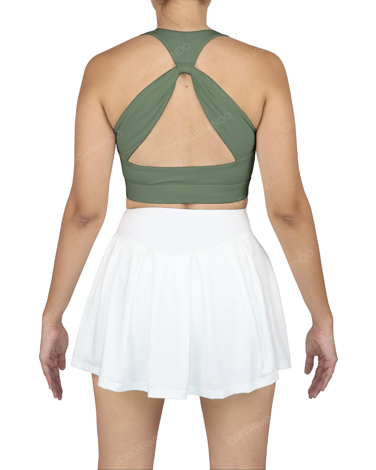Crew Neck Crop Top