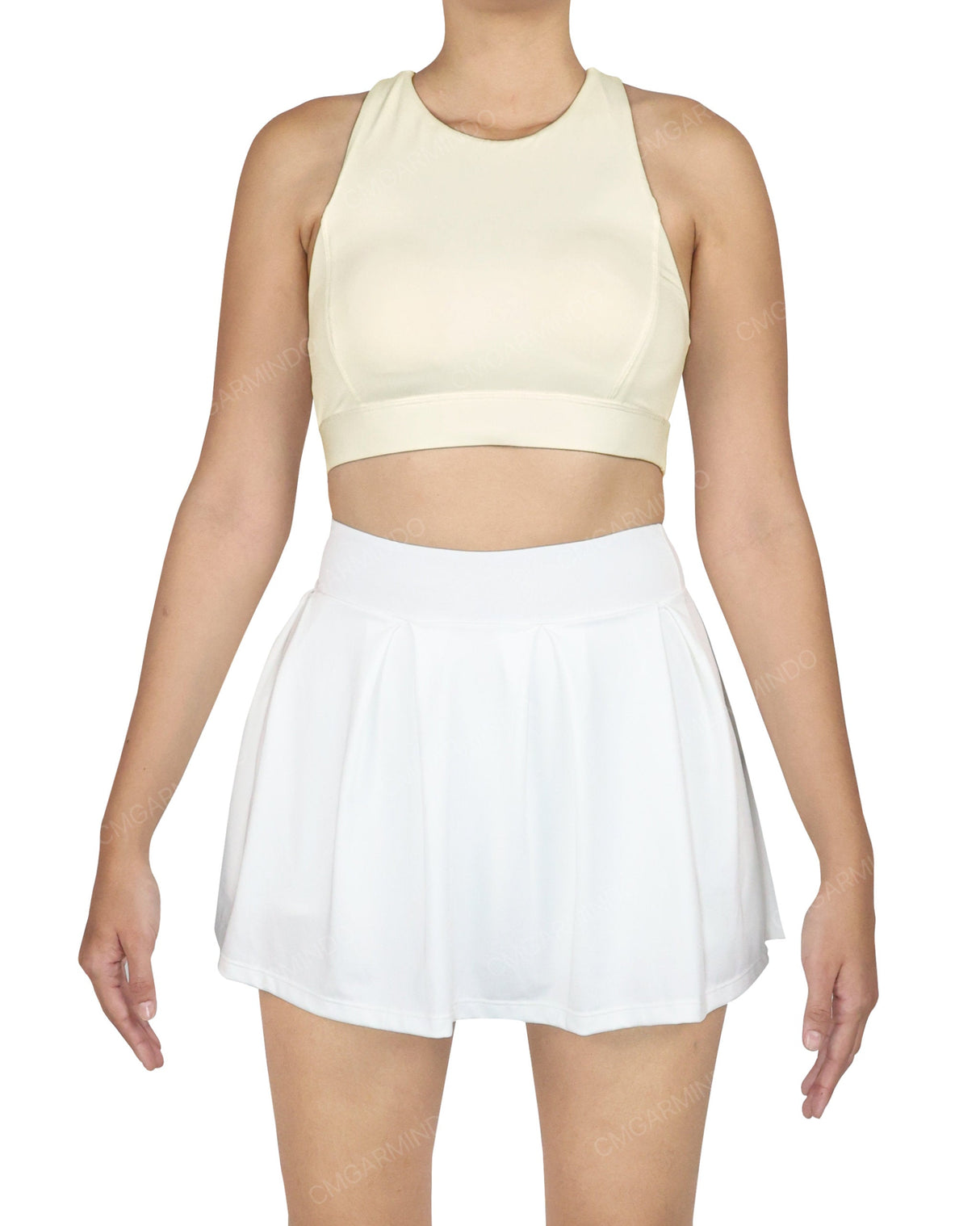 Crew Neck Crop Top