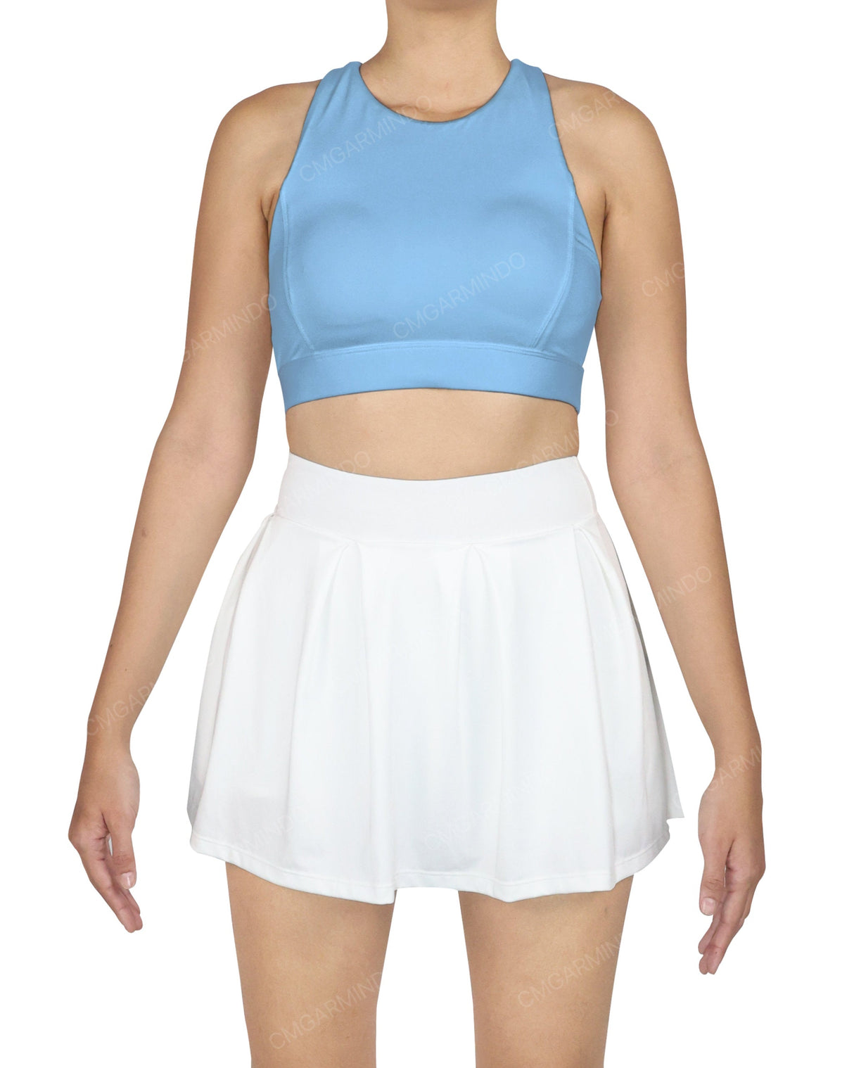 Crew Neck Crop Top