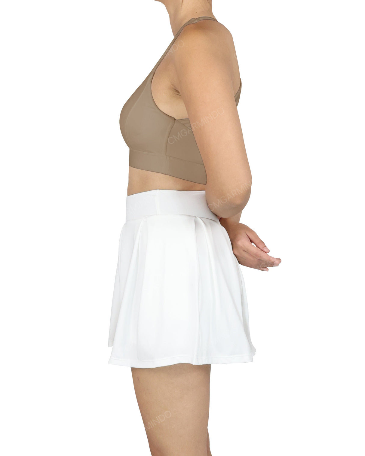 Crew Neck Crop Top