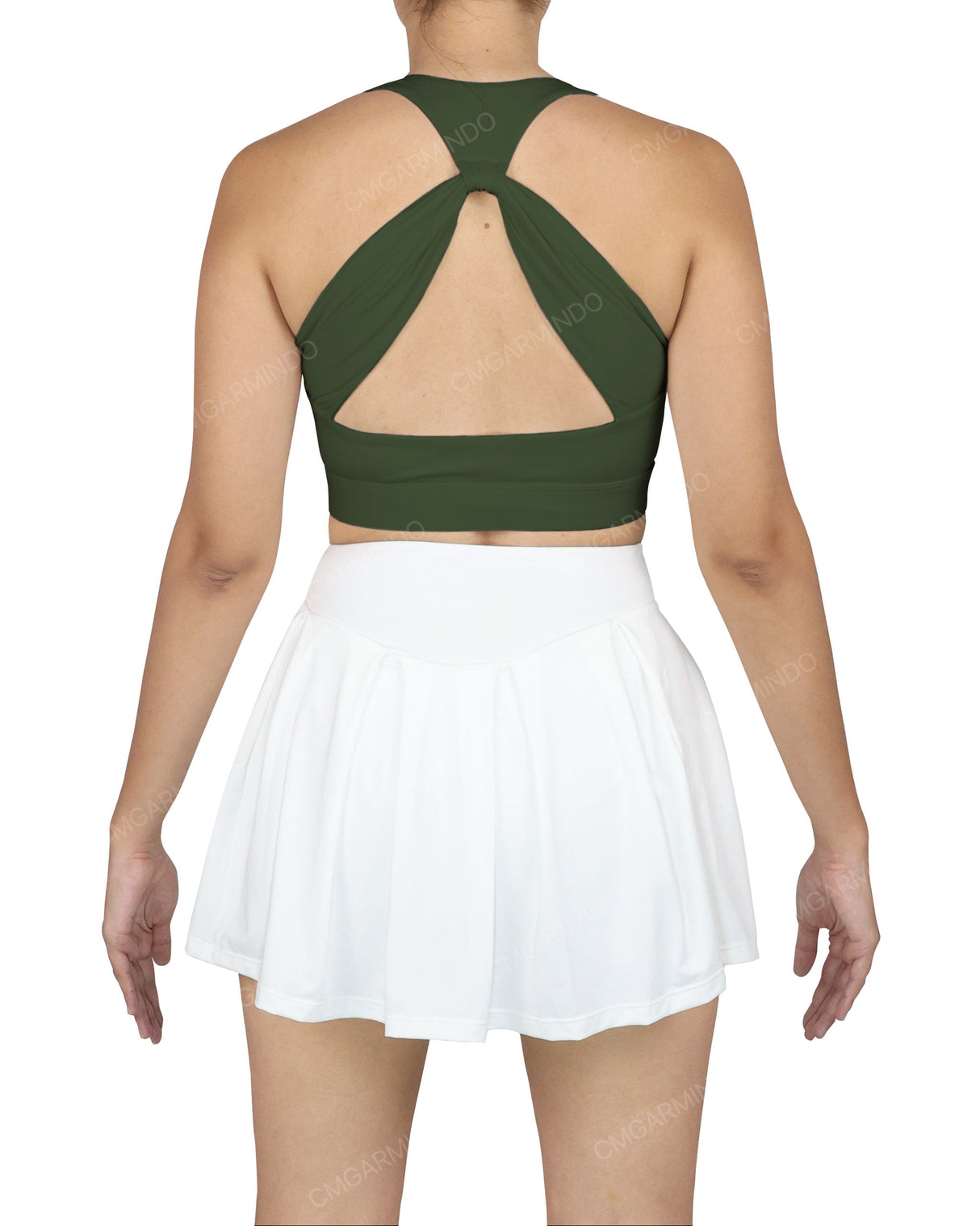 Crew Neck Crop Top