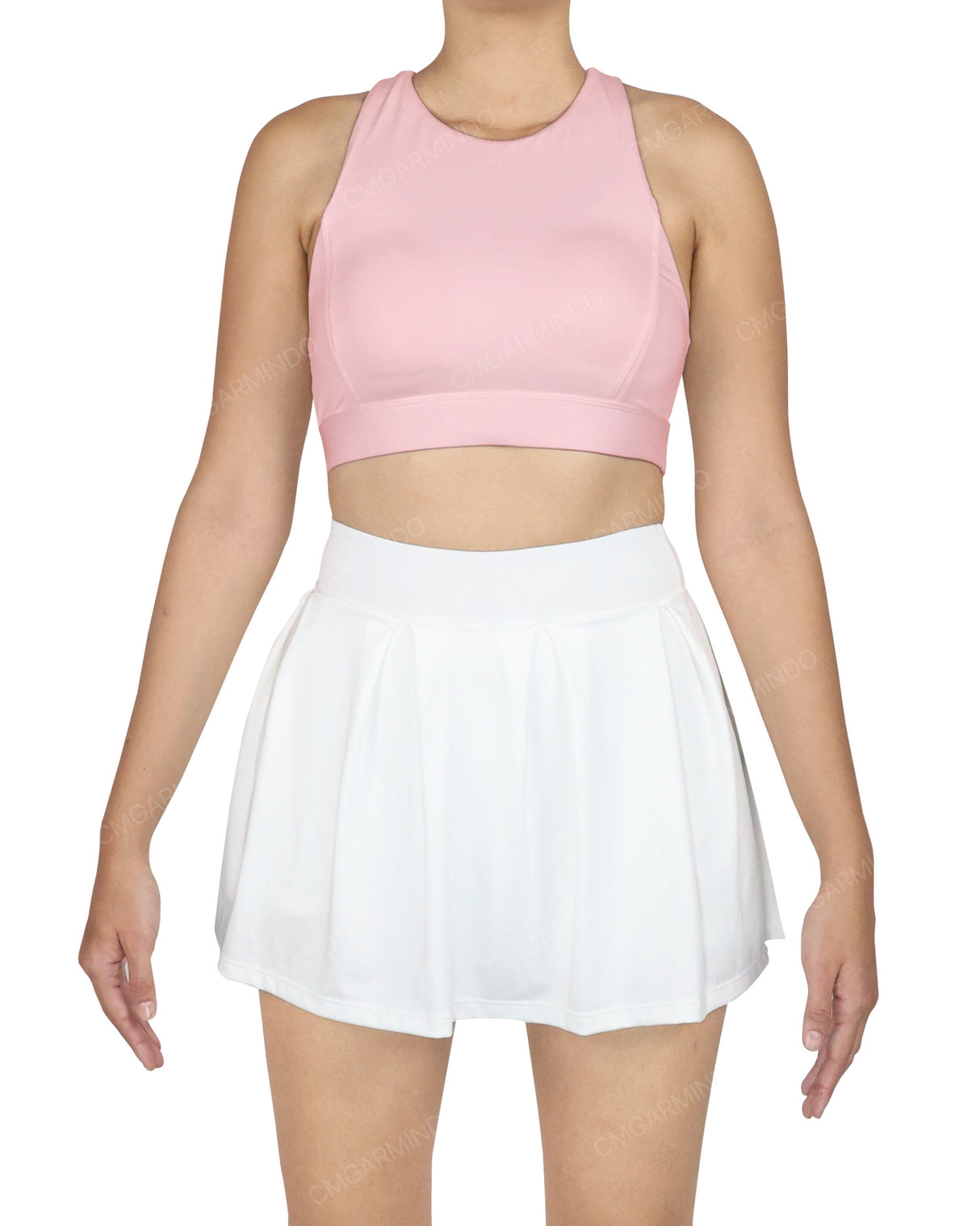 Crew Neck Crop Top