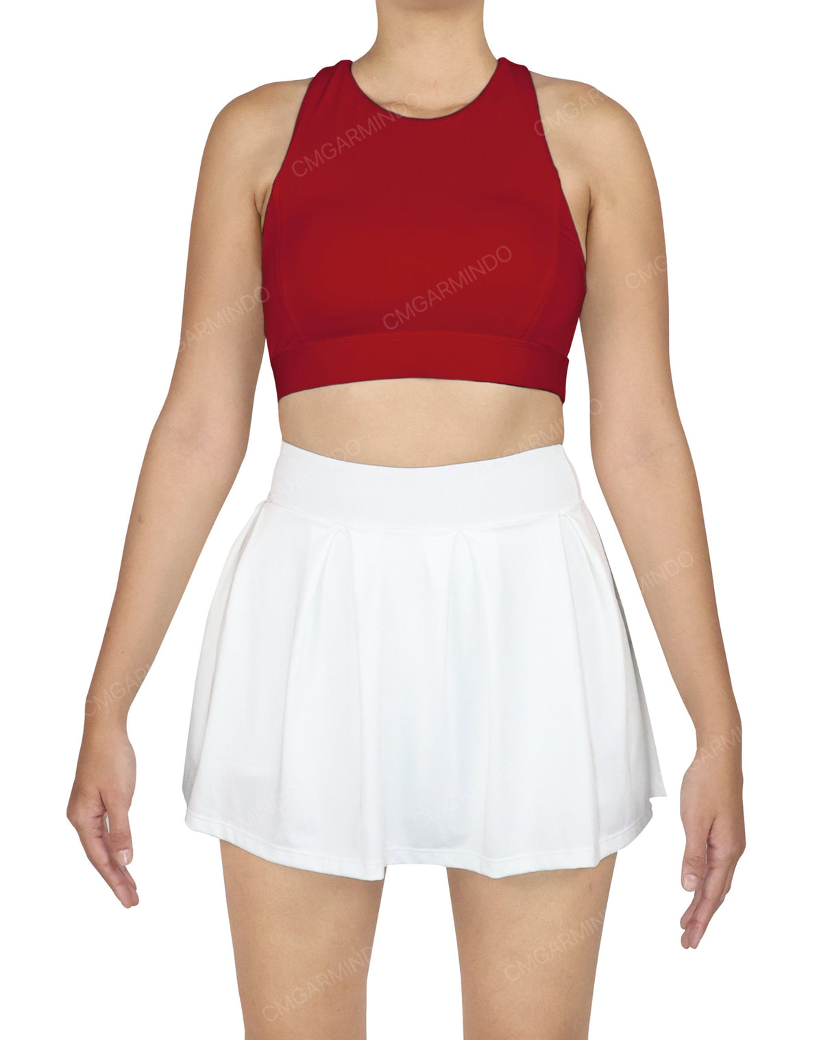 Crew Neck Crop Top