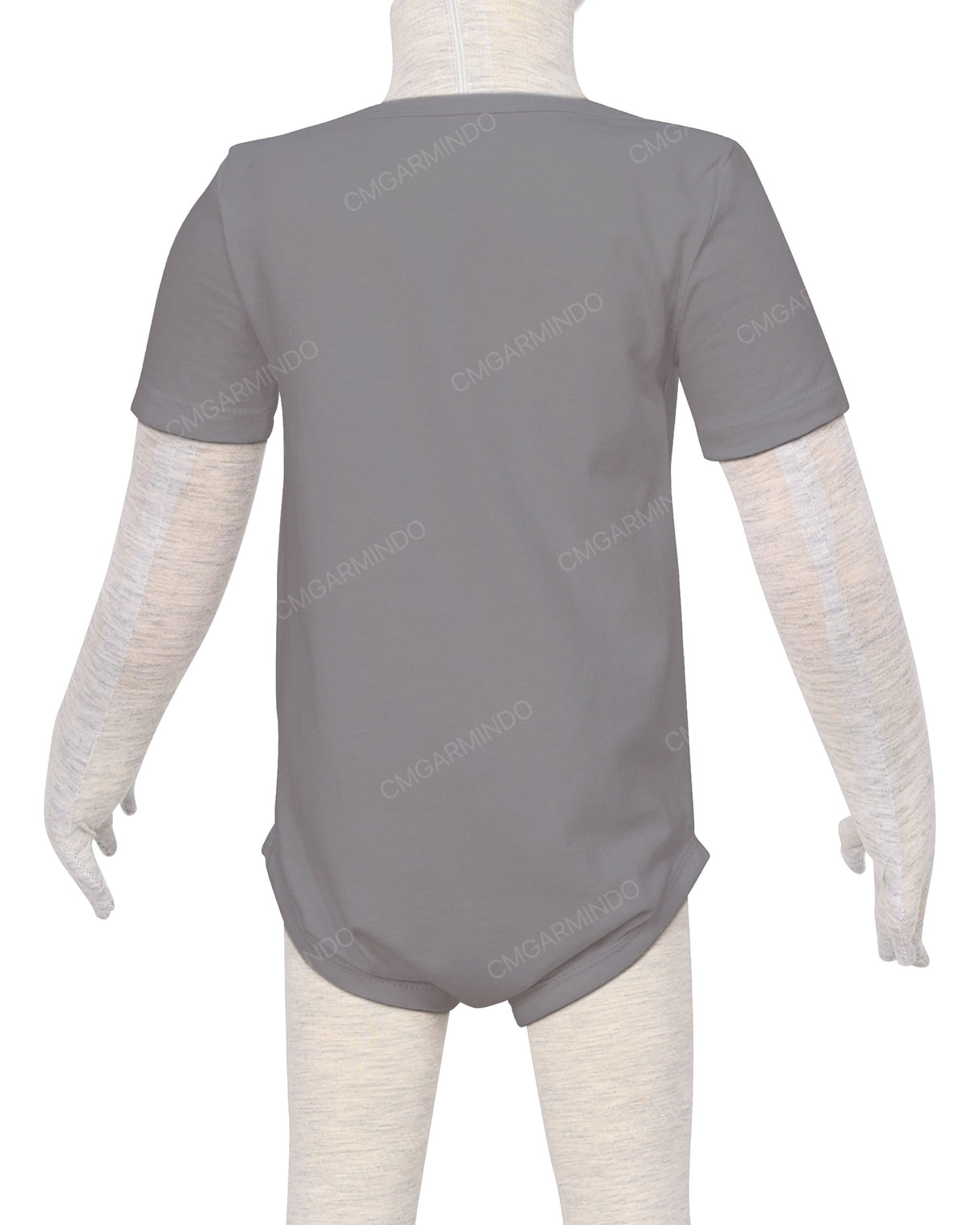 Short Sleeve Envelope Neck Onesie