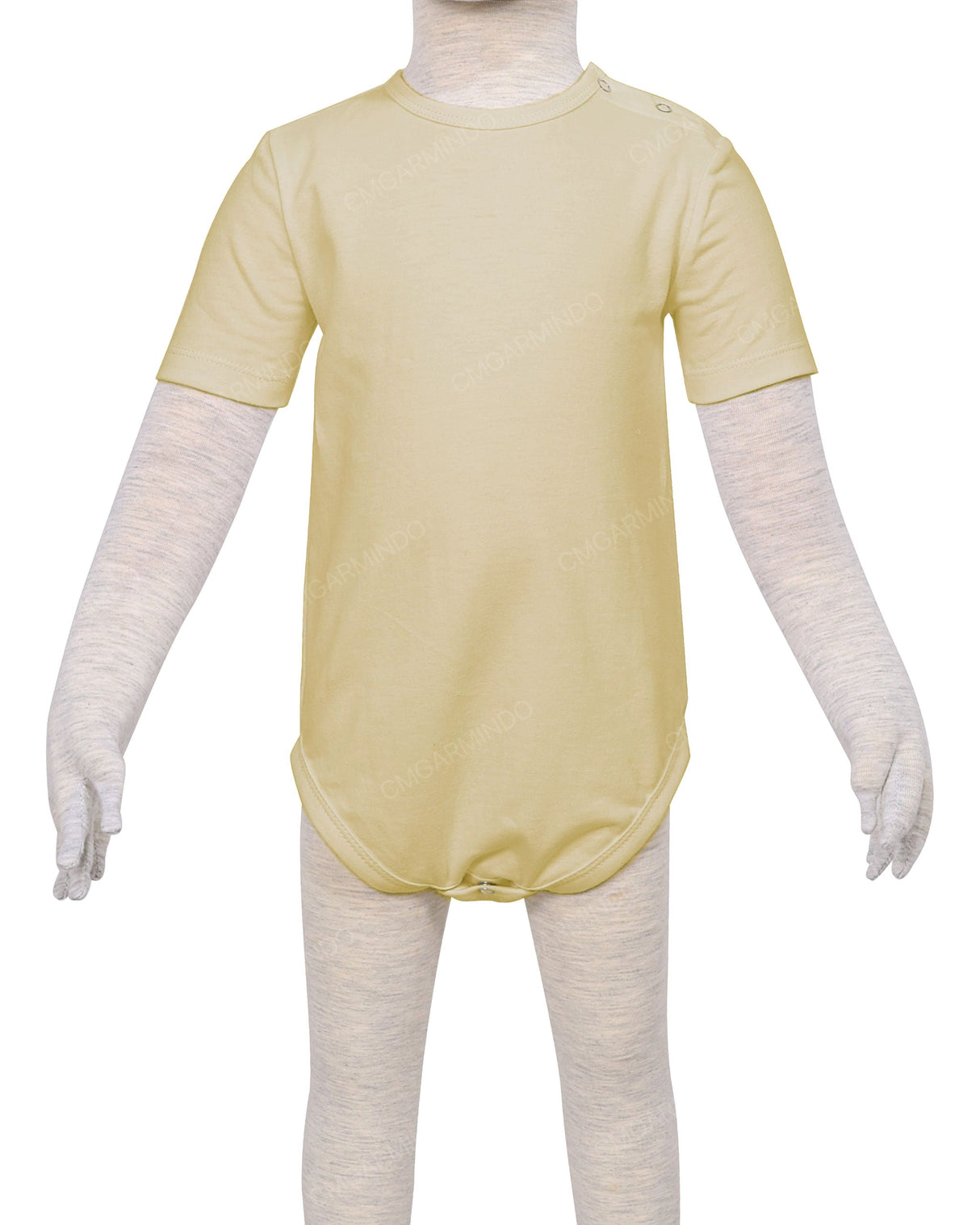 Short Sleeve Crew Neck Onesie