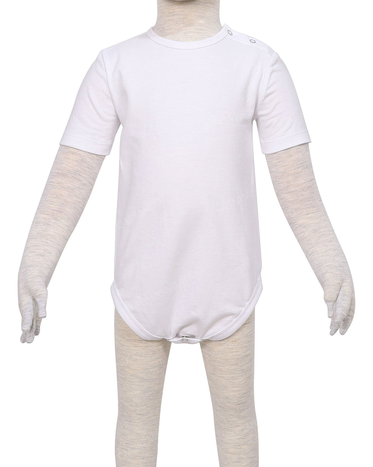 Short Sleeve Crew Neck Onesie