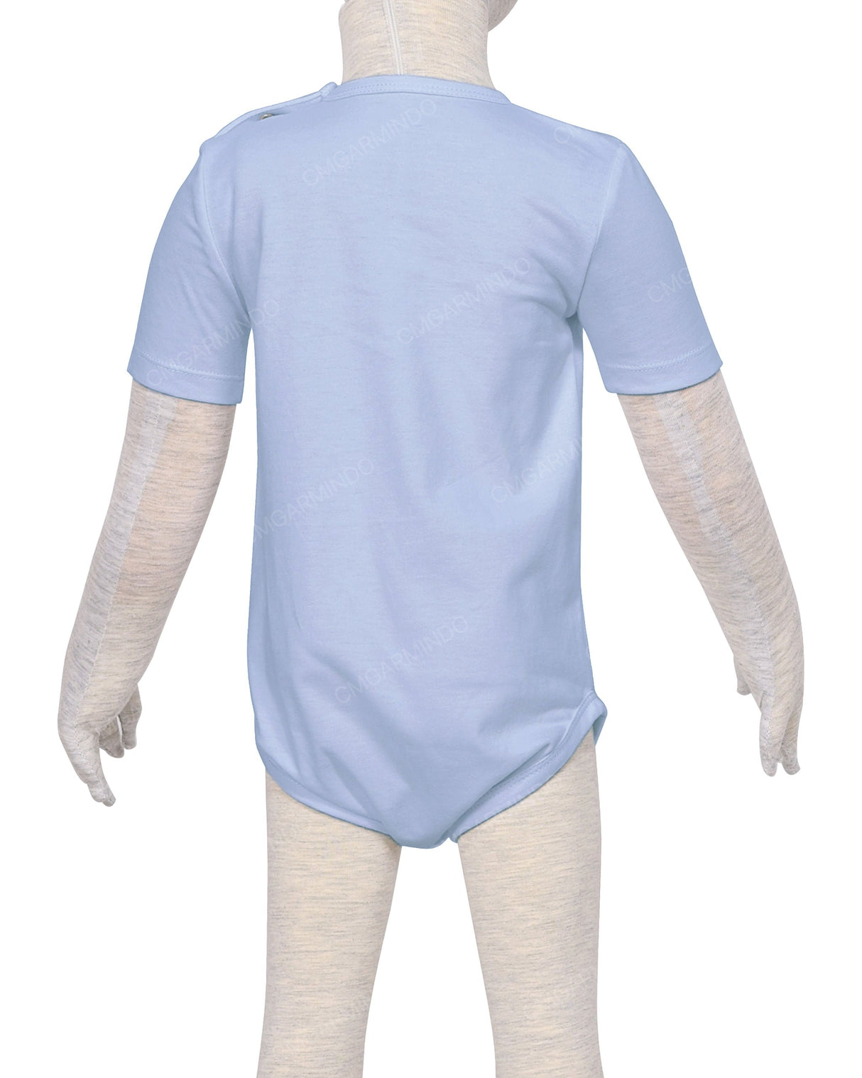 Short Sleeve Crew Neck Onesie