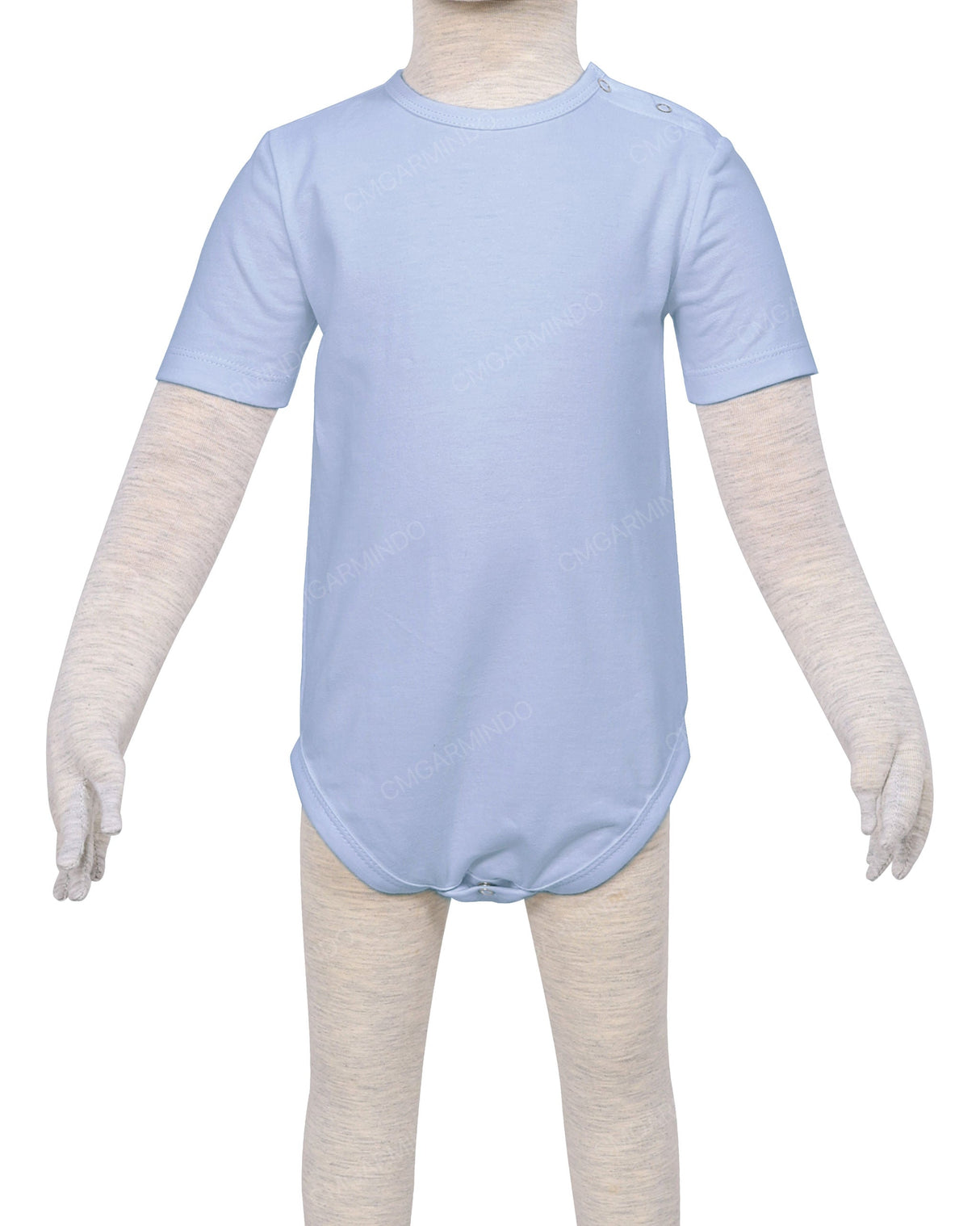 Short Sleeve Crew Neck Onesie