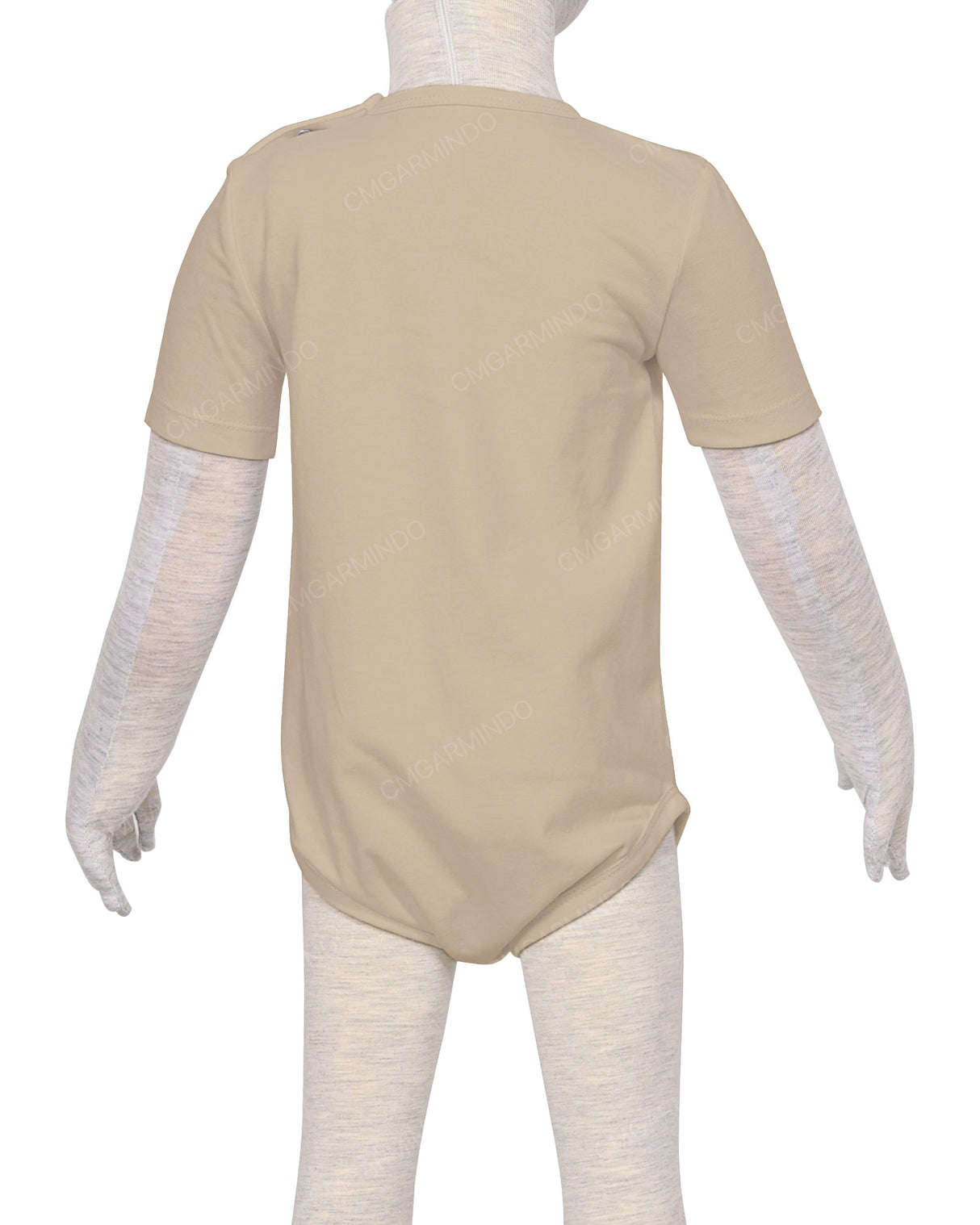 Short Sleeve Crew Neck Onesie
