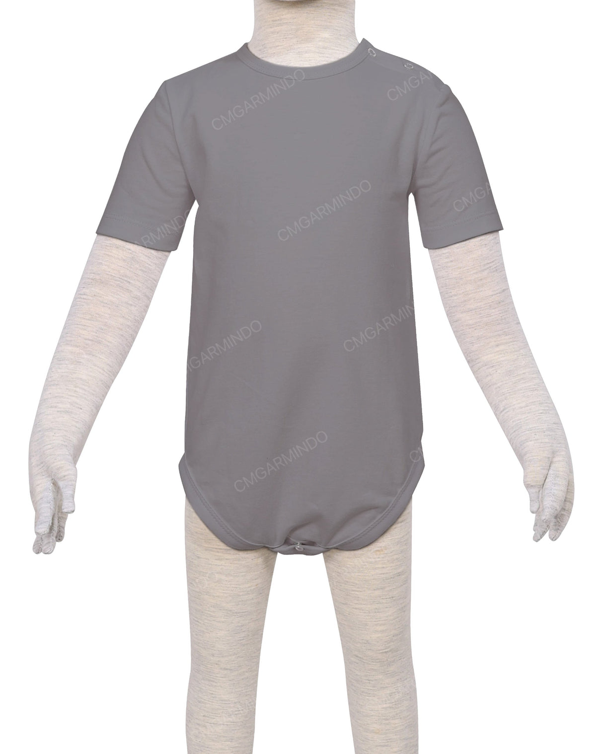Short Sleeve Crew Neck Onesie