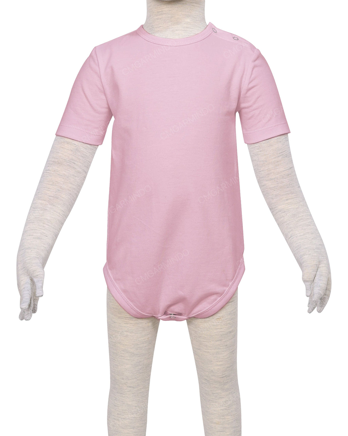 Short Sleeve Crew Neck Onesie