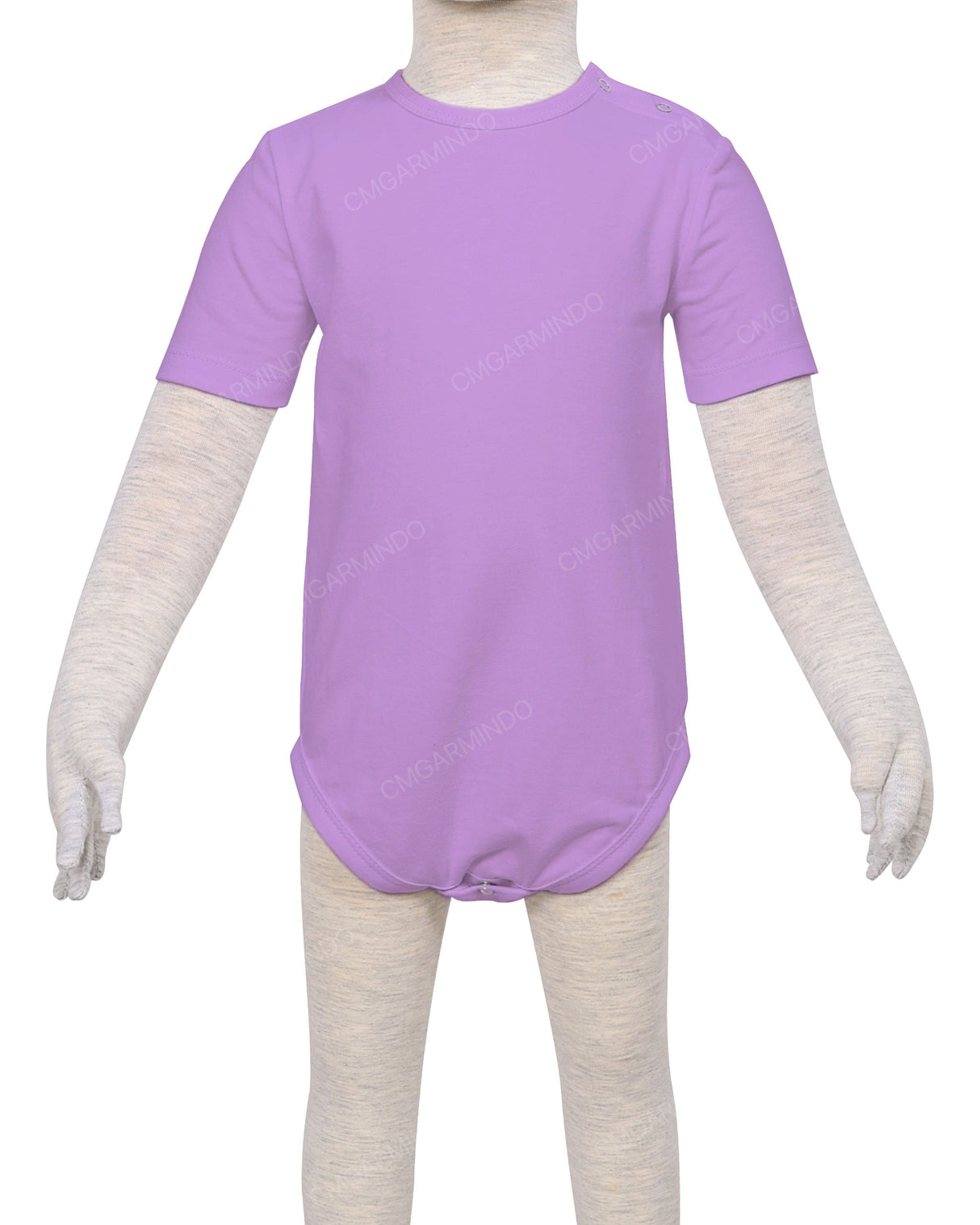 Short Sleeve Crew Neck Onesie