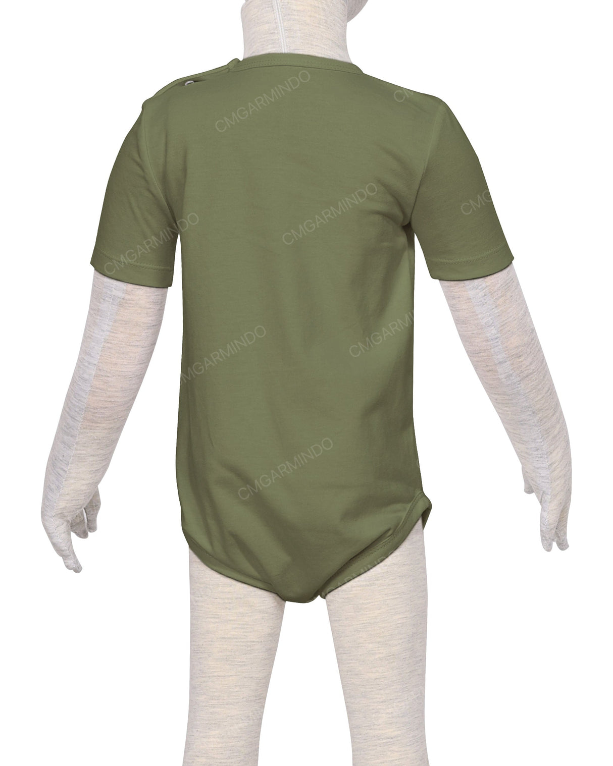 Short Sleeve Crew Neck Onesie