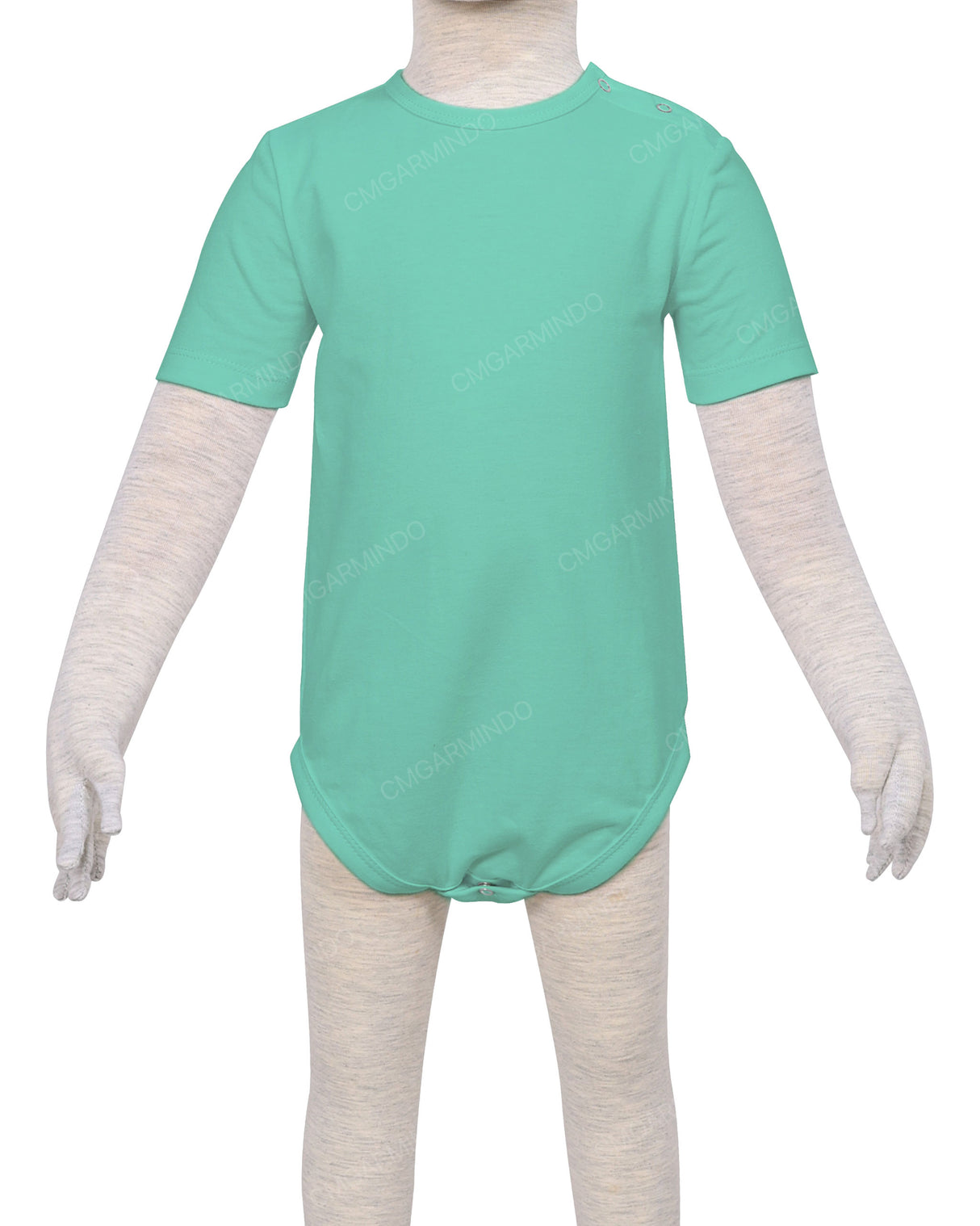 Short Sleeve Crew Neck Onesie