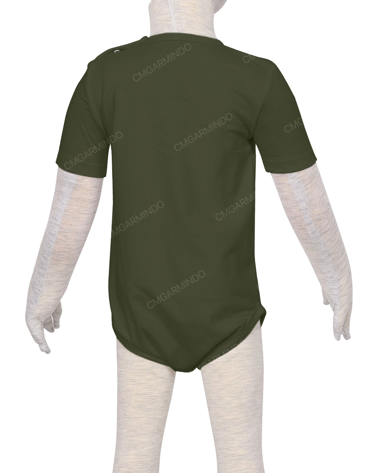 Short Sleeve Crew Neck Onesie