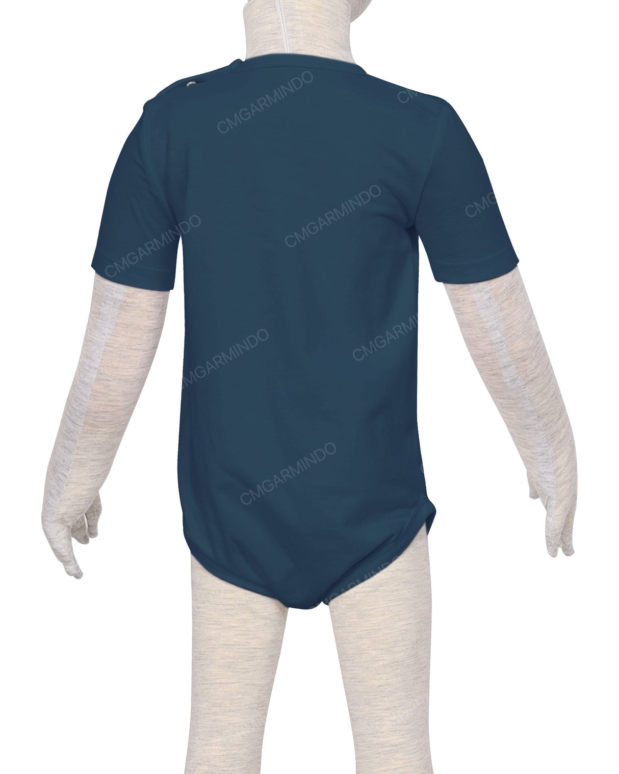 Short Sleeve Crew Neck Onesie