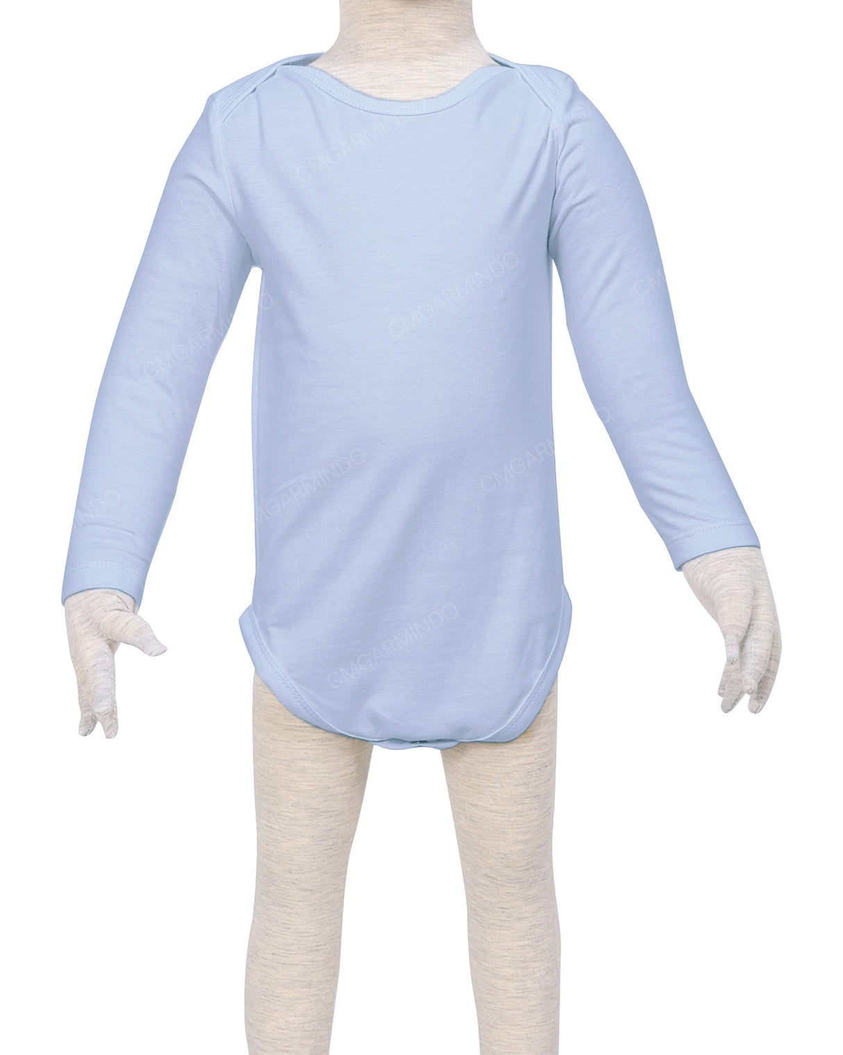 Long Sleeve Envelope Neck Onesie