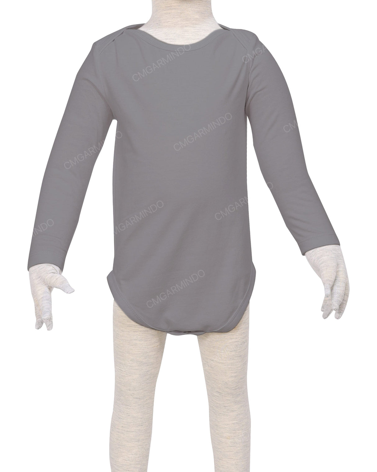 Long Sleeve Envelope Neck Onesie