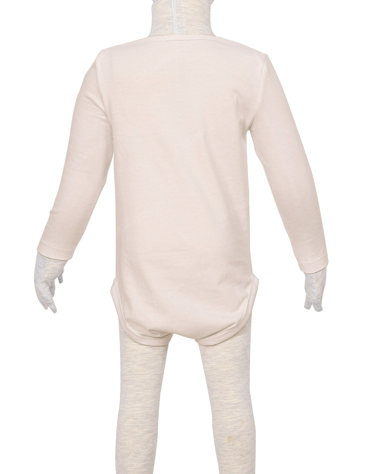 Long Sleeve Envelope Neck Onesie