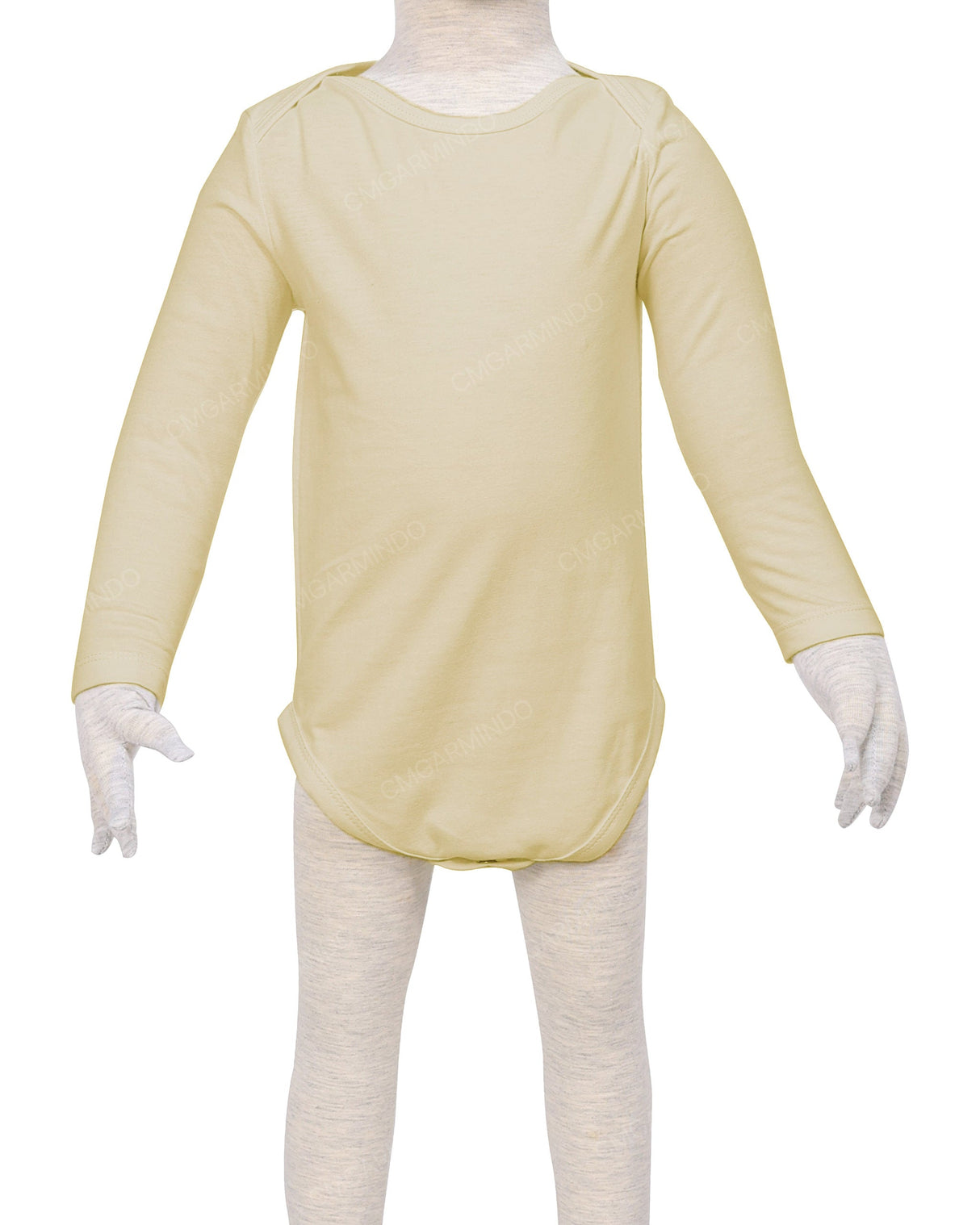Long Sleeve Envelope Neck Onesie