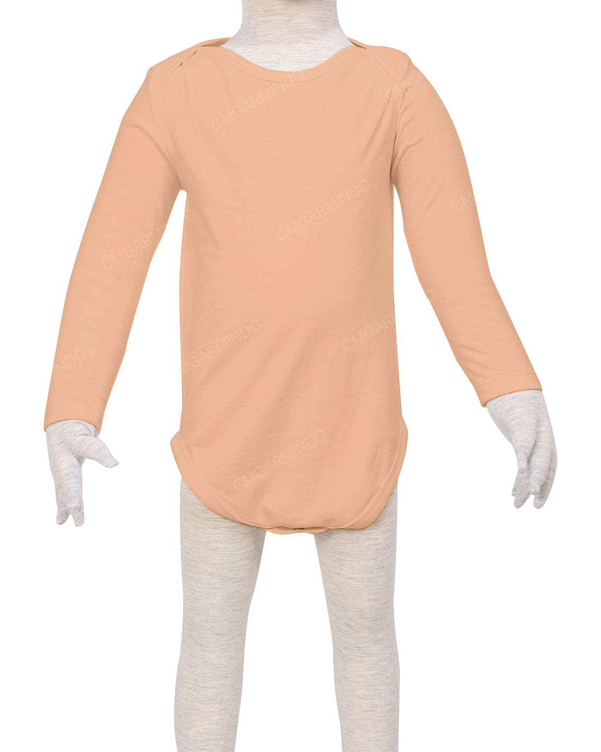 Long Sleeve Envelope Neck Onesie