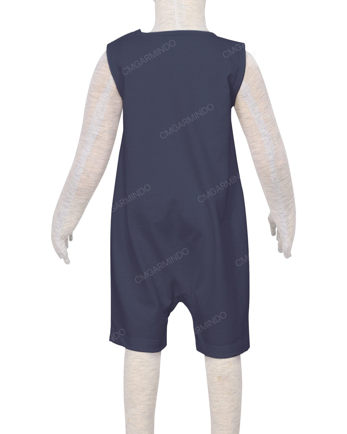 Sleeveless Shorts Romper