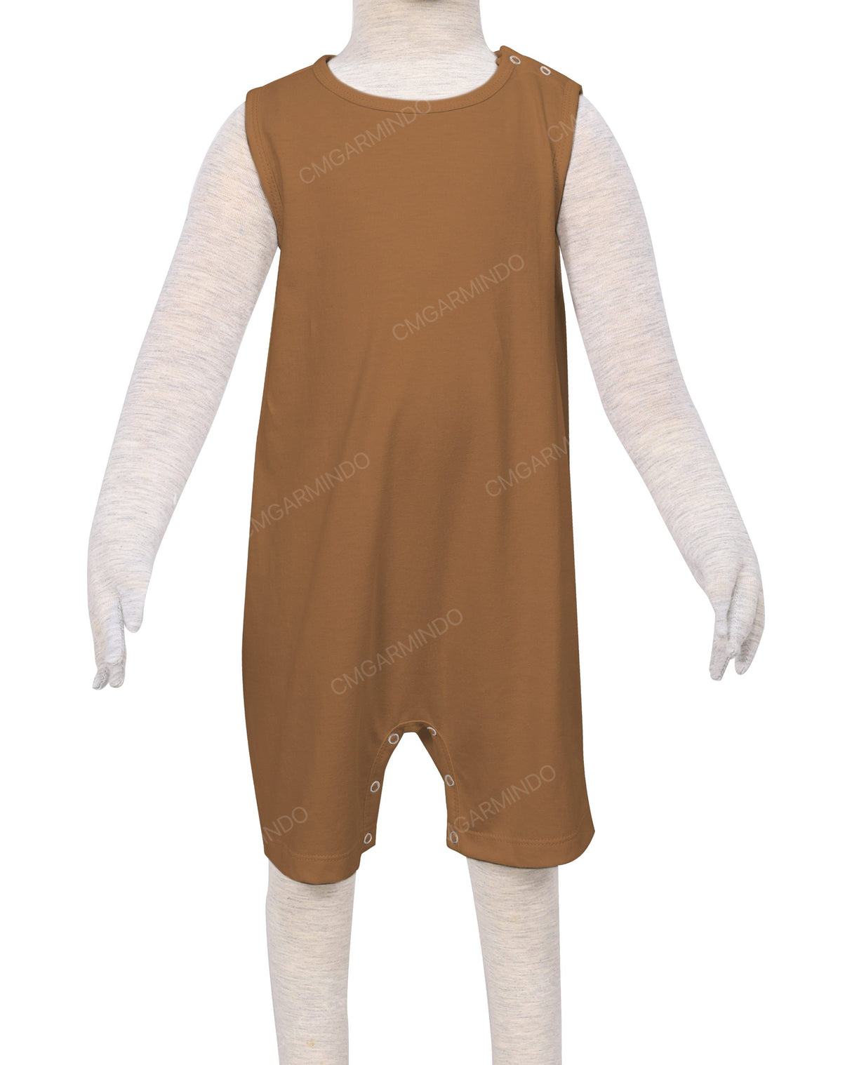 Sleeveless Shorts Romper