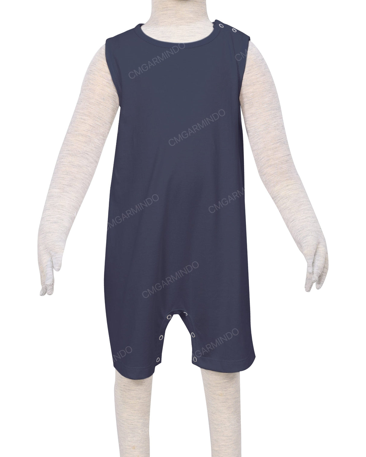 Sleeveless Shorts Romper