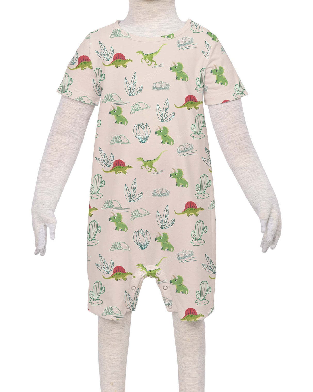 Short Sleeve Shorts Onesie