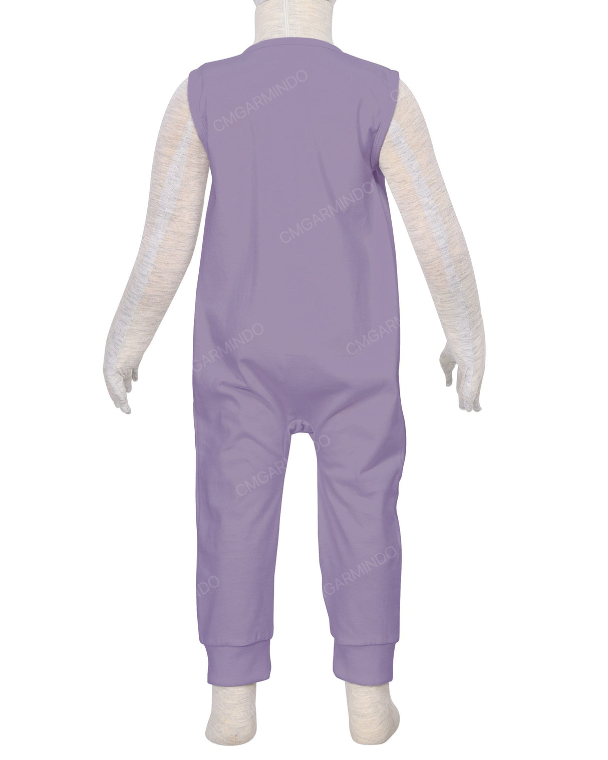 Sleeveless Zip-Up Pants Onesie