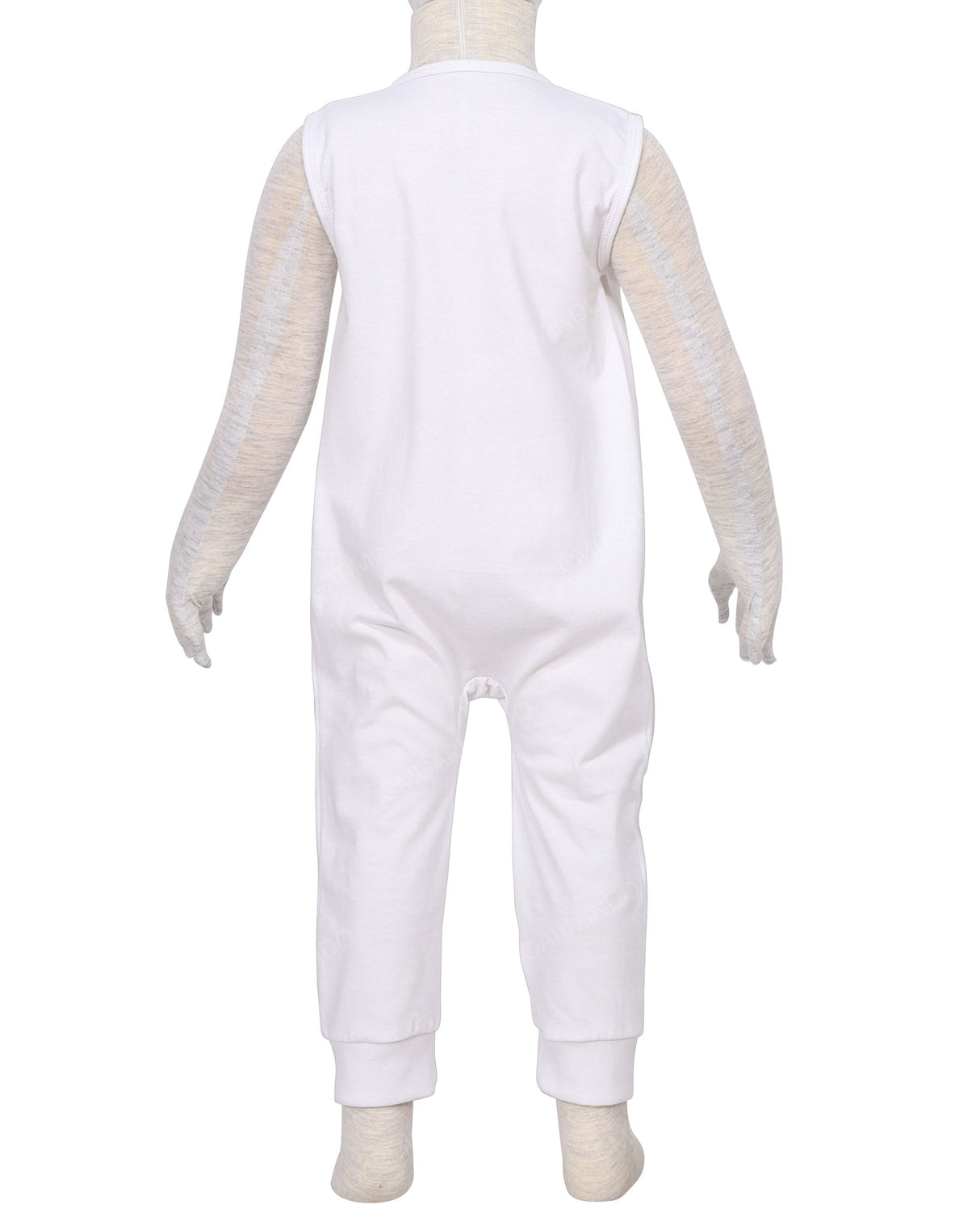 Sleeveless Zip-Up Pants Onesie