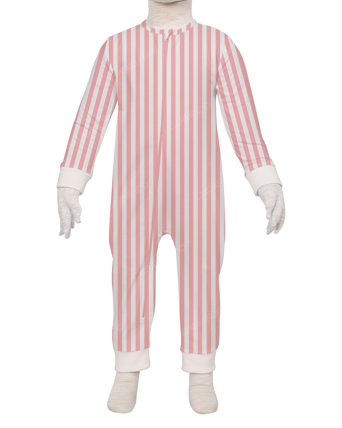 Long Sleeve Zip-Up Pants Onesie