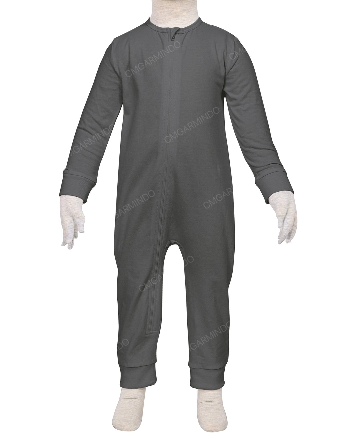 Long Sleeve Zip-Up Pants Onesie