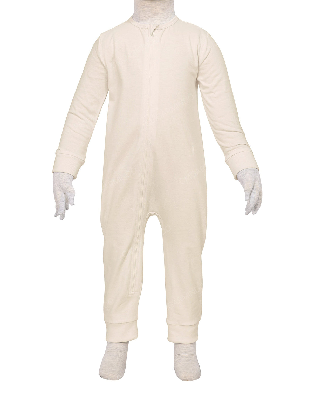 Long Sleeve Zip-Up Pants Onesie