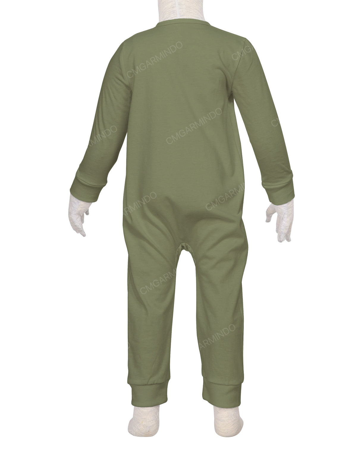 Long Sleeve Zip-Up Pants Onesie