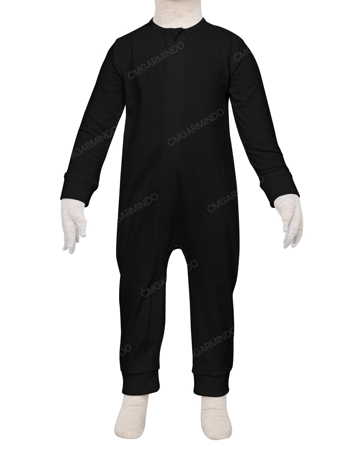 Long Sleeve Zip-Up Pants Onesie