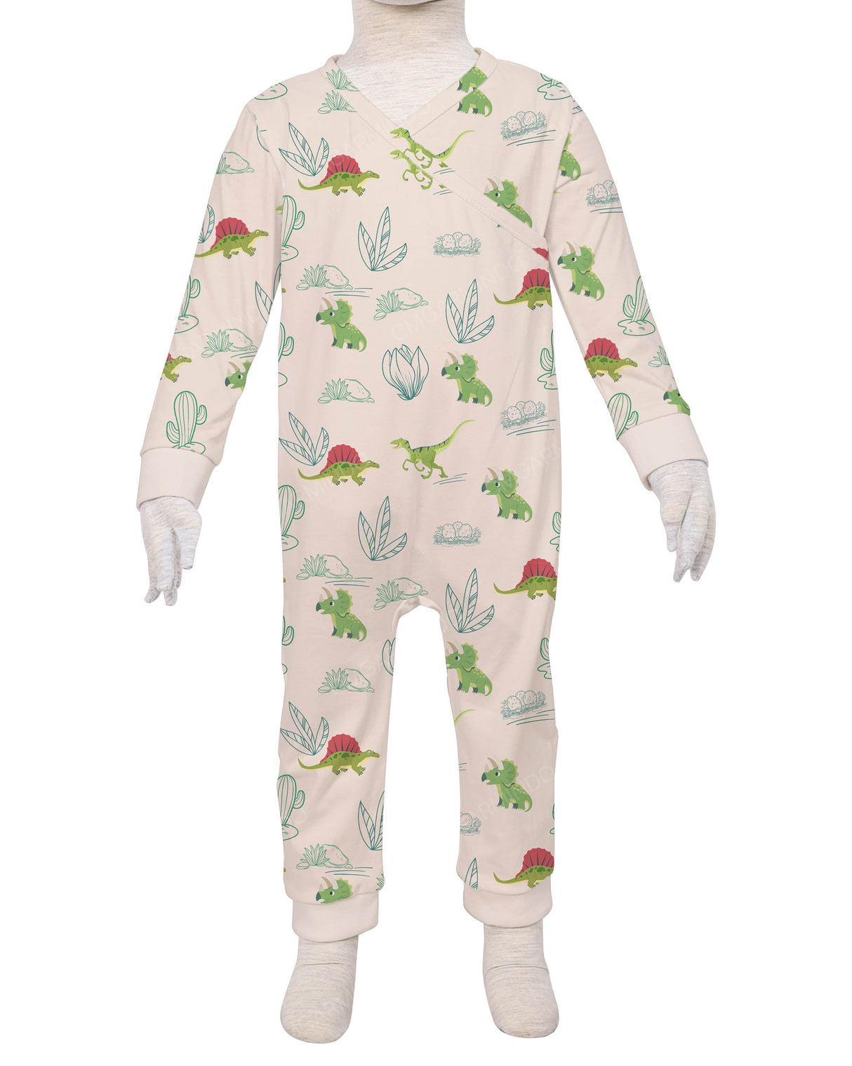 Long Sleeve Wrap Pants Onesie