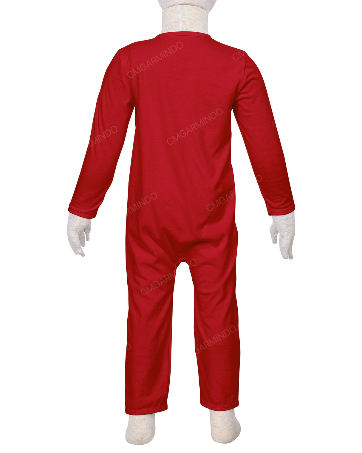 Long Sleeve Binding Zip-Up Pants Onesie