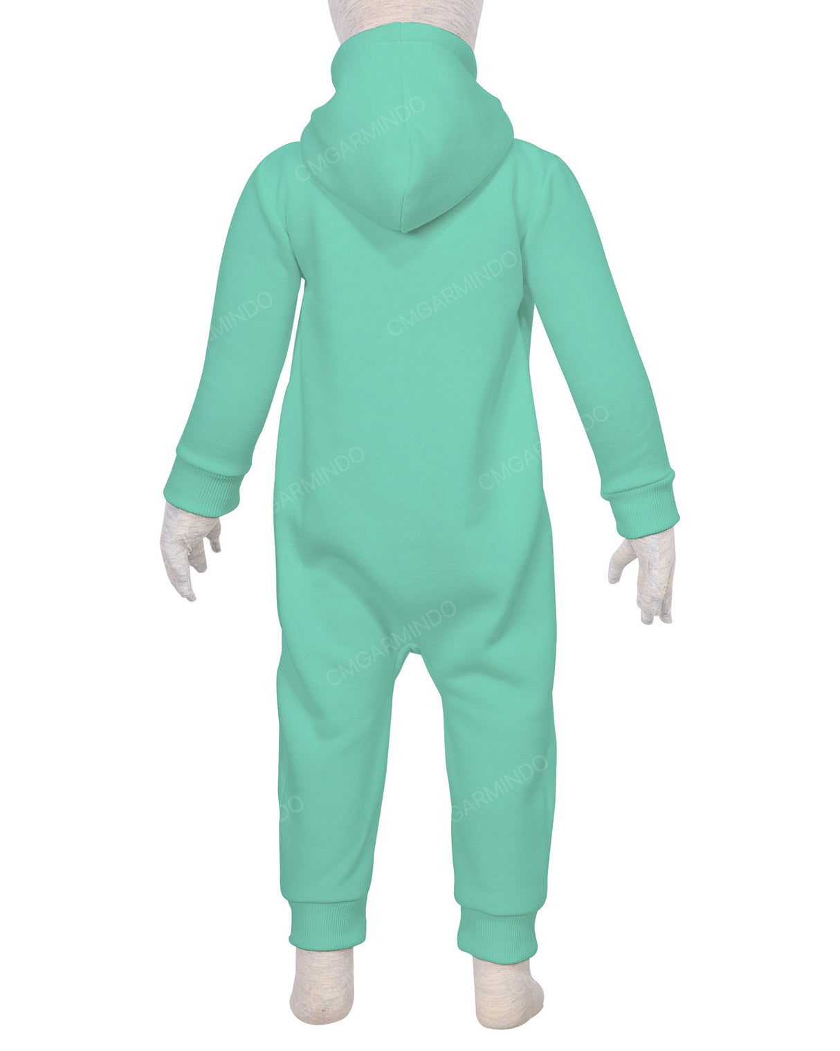 Long Sleeve Hoodie Zip-Up Pants Onesie
