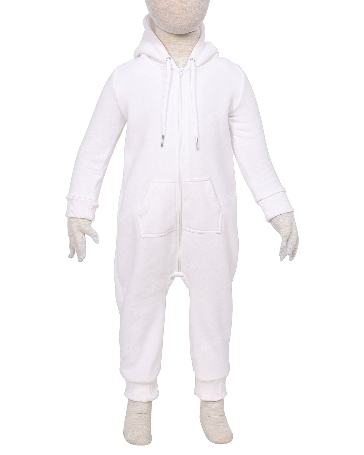 Long Sleeve Hoodie Zip-Up Pants Onesie