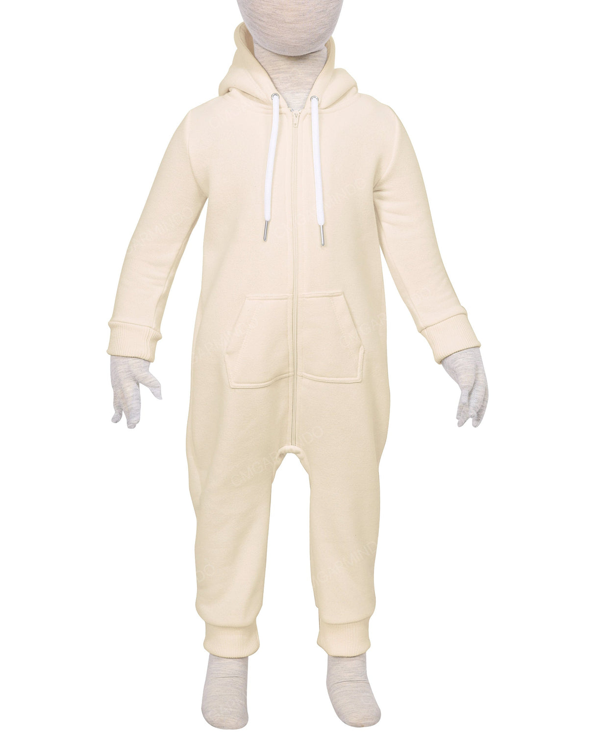 Long Sleeve Hoodie Zip-Up Pants Onesie
