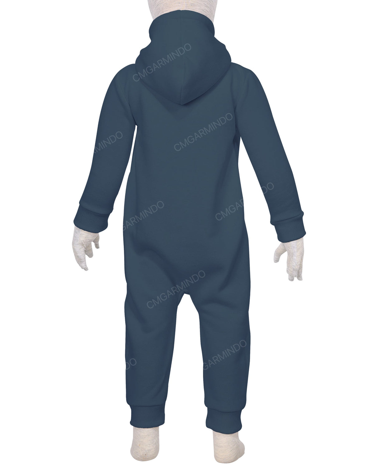 Long Sleeve Hoodie Zip-Up Pants Onesie