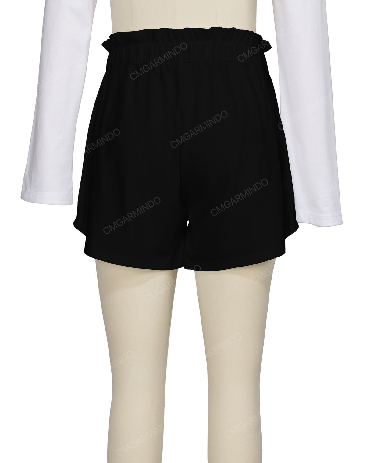 Ruffle Waist Shorts