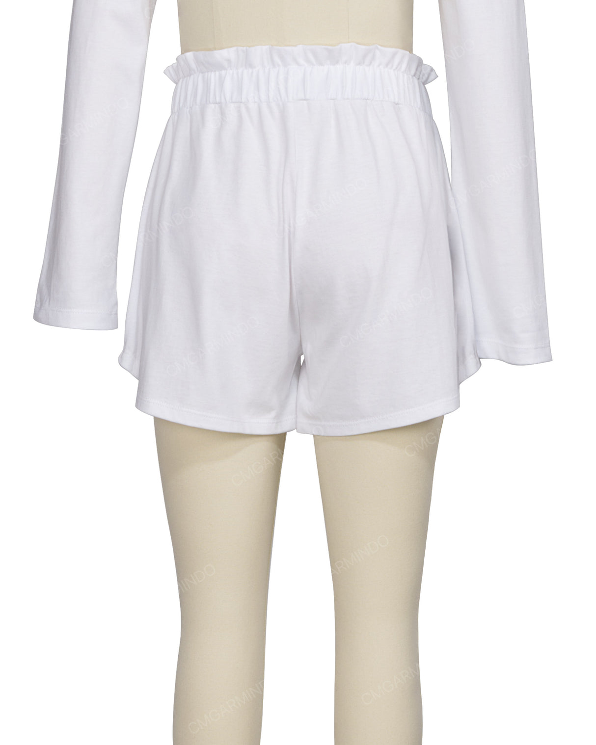 Ruffle Waist Shorts