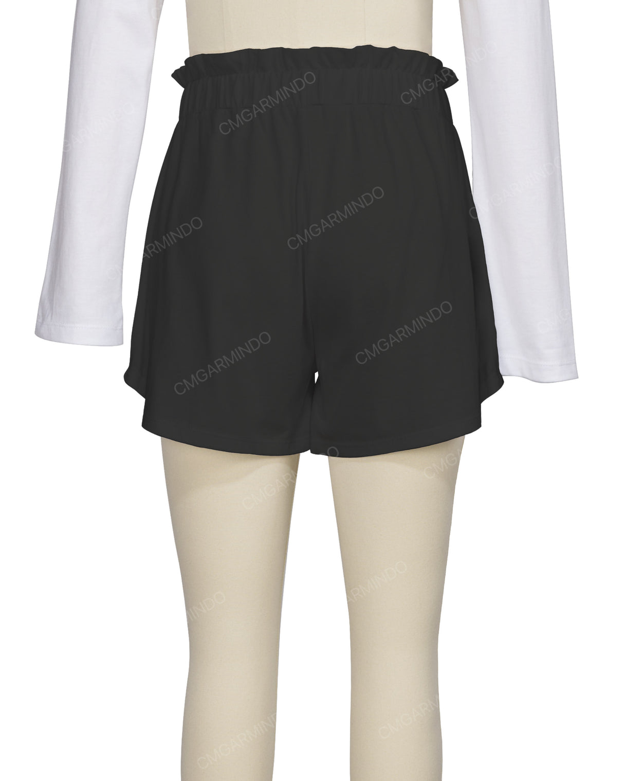 Ruffle Waist Shorts