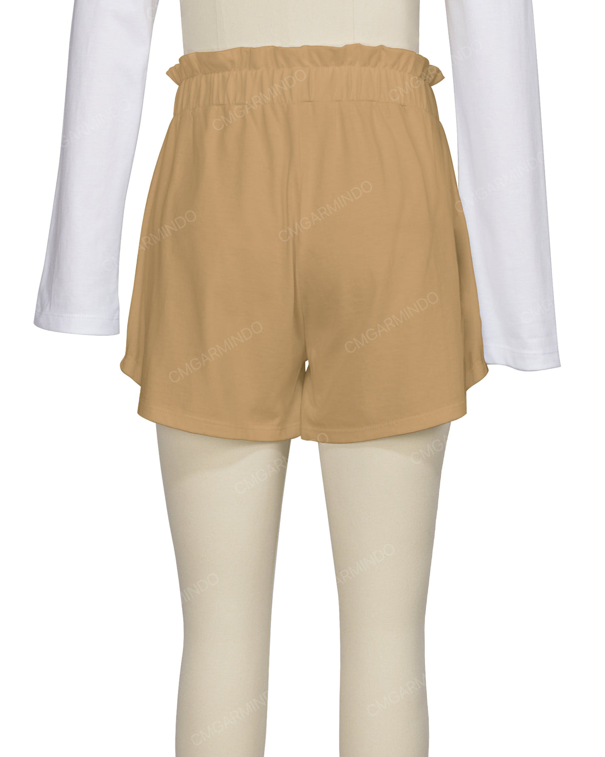 Ruffle Waist Shorts