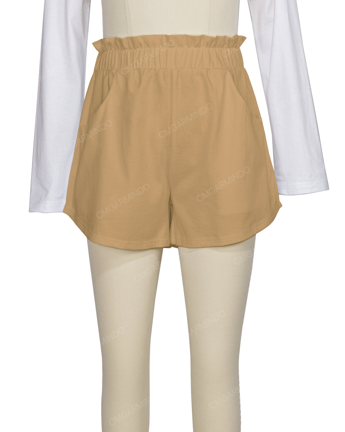 Ruffle Waist Shorts