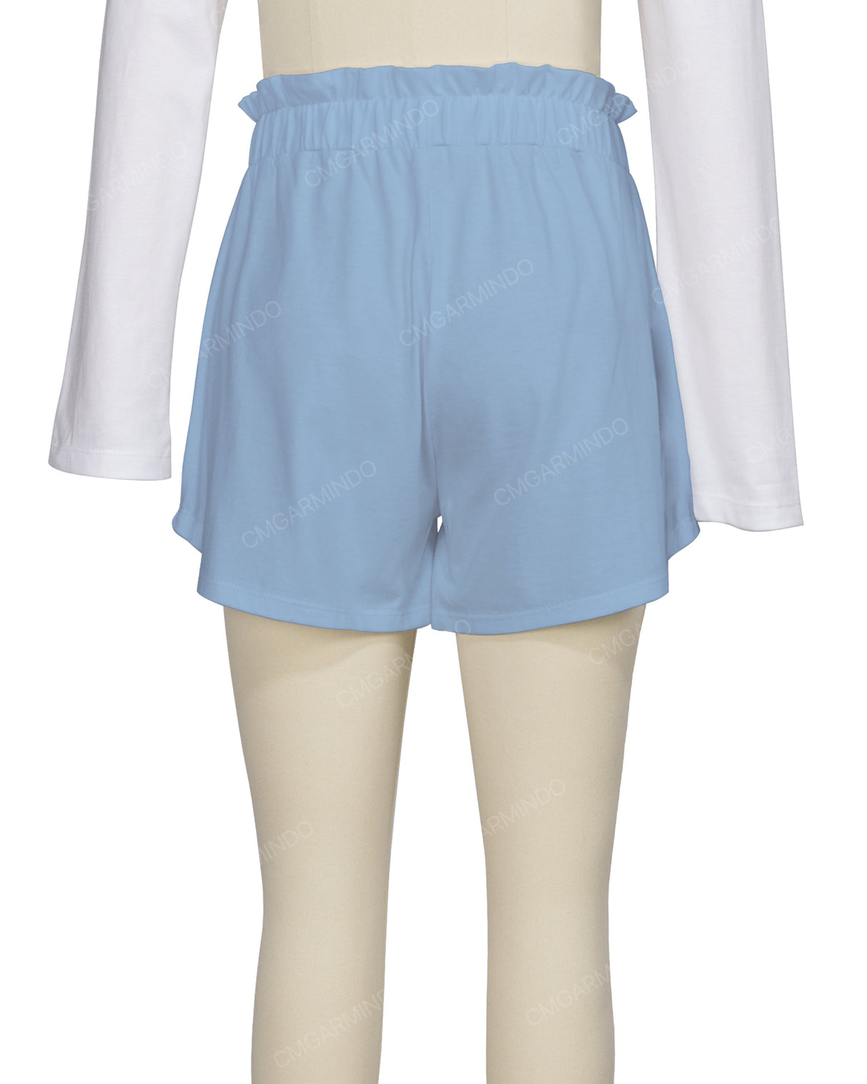 Ruffle Waist Shorts