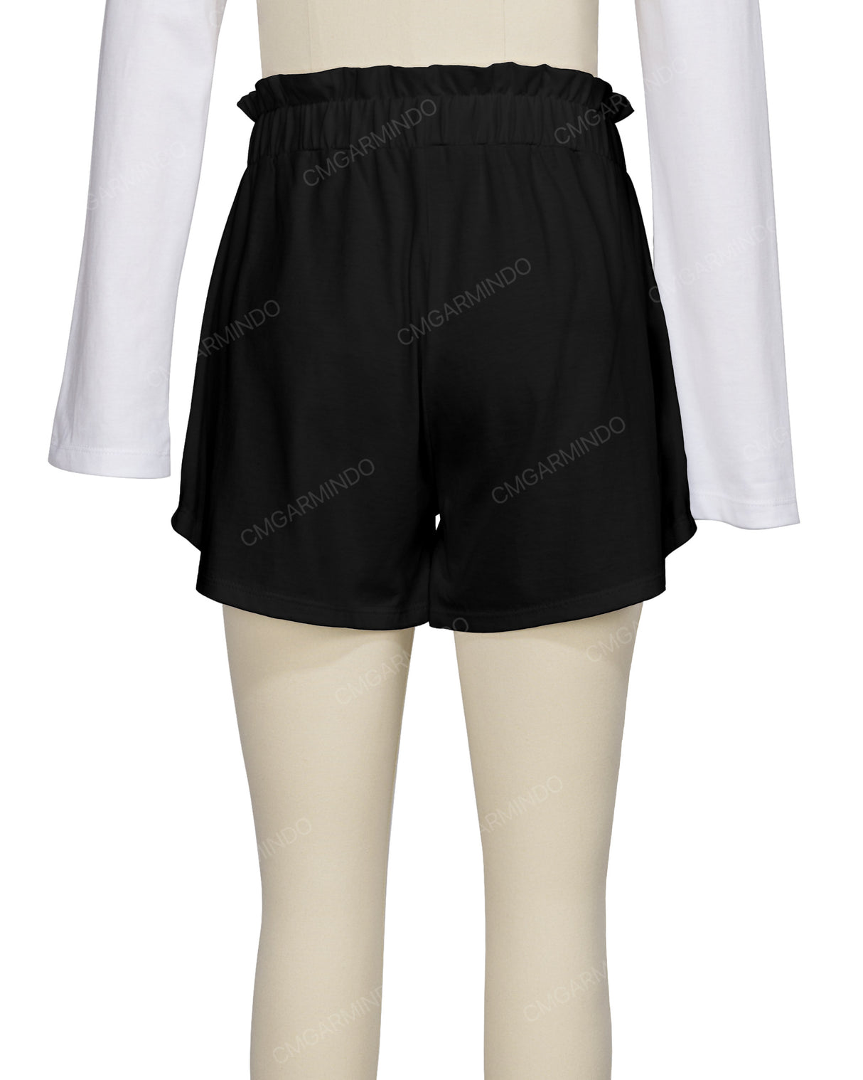 Ruffle Waist Shorts
